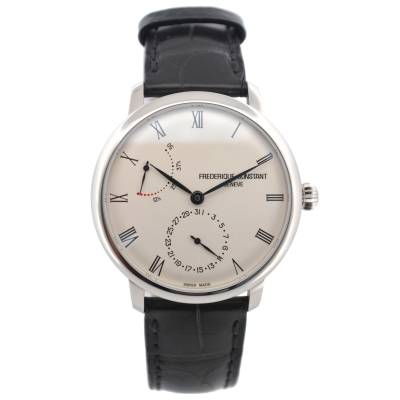 FREDERIQUE CONSTANT SLIMLINE POWER RESERVE 40MM STEEL FULL SET 2025 REF: FC-723WR3S6