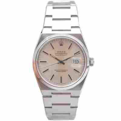 ROLEX DATEJUST OYSTERQUARTZ 36MM STEEL SILVER DIAL VINTAGE 1987 REF: 17000