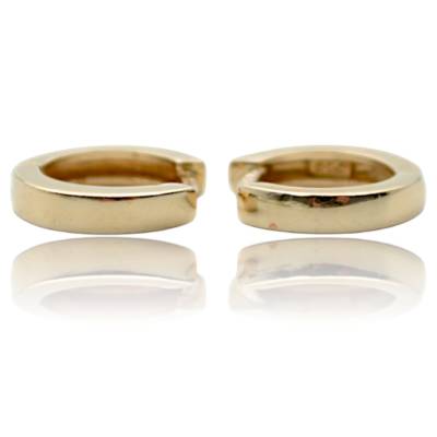 CERCEI ROTUNZI PENTRU COPII DIN AUR GALBEN 14K_135586