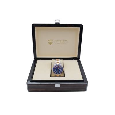 ROLEX SUBMARINER DATE 40MM TWO TONE BLUE DIAL CERAMIC 2009 AUTOMATIC REF: 116613LB