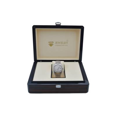 ROLEX DATEJUST 36 STAINLESS STEEL SILVER DIAL JUBILEE FLUTED AUTOMATIC REF: 1603