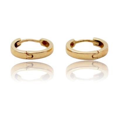 CERCEI ROTUNZI PENTRU COPII DIN AUR GALBEN 14K_135104