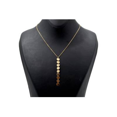 LANT SI PANDANT LUNG DIN BANUTI DIN AUR GALBEN 14K_136275