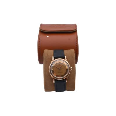 OMEGA CONSTELLATION DE LUXE PIE PAN 35 AUTOMATIC ROSE GOLD LEATHER 1954 REF: 2782SC/2799SC OT2799