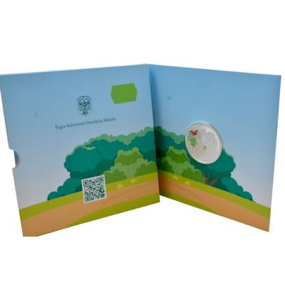 MEDALIE ARGINT 37MM MONETARIA STATULUI 1 OZ PURITATE 999.9 POVESTILE COPILARIEI_AG0674