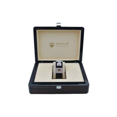 CHOPARD HAPPY DIAMONDS TWELVE 20x26 QUARTZ STAINLESS STEEL SILVER DIAL DIAMONDS REF 208503-2001