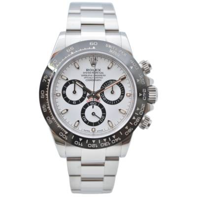 ROLEX DAYTONA COSMOGRAPH PANDA 40 BLACK CERAMIC BOX+PAPERS 2020 OYSTER REF: 116500LN