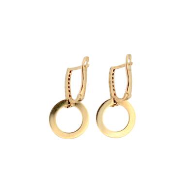CERCEI AUR GALBEN 14K_124324