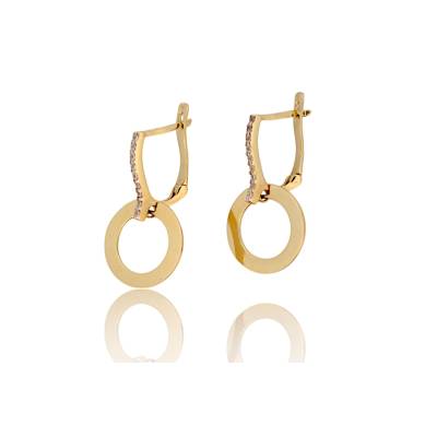 CERCEI AUR GALBEN 14K_124324