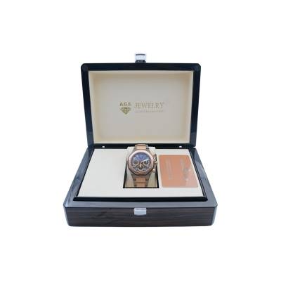 GIRARD PERREGAUX LAUREATO 44 TWO-TONE TITANIUM GREY DIAL AUTOMATIC PAPERS 2014