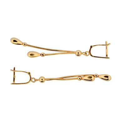CERCEI AUR GALBEN 14K_124308