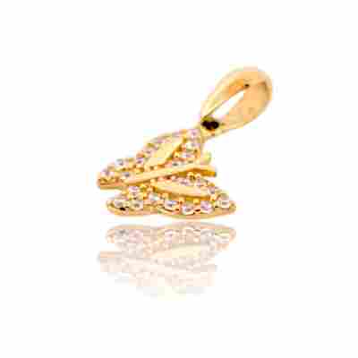 PANDANT AUR GALBEN 14K_124467