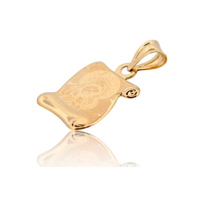 PANDANT AUR GALBEN 14K_124493