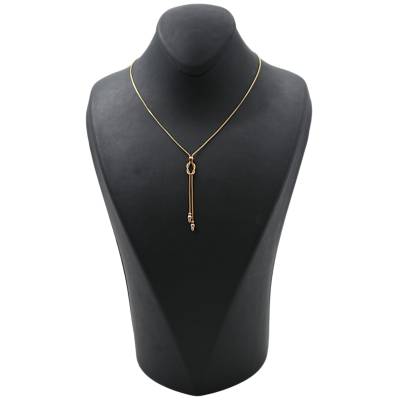 LANT CU PANDANT LUNG DIN AUR 14K_128158