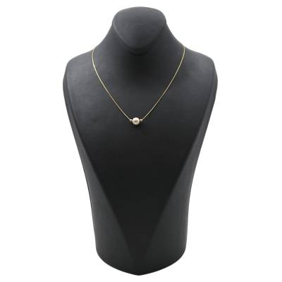 LANT SI PANDANT DIN PERLA AUR GALBEN 14K_128011