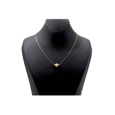 LANT SI PANDANT DIN PERLA AUR GALBEN 14K_128011