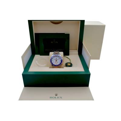 ROLEX YACHT MASTER II 44 ROSE GOLD&STEEL BOX+PAPERS 2023 AUTOMATIC REF: 116681M
