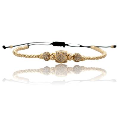 BRATARA PE SNUR CU AUR GALBEN 14K_133169