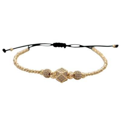 BRATARA PE SNUR CU AUR GALBEN 14K_133169