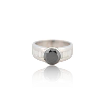 INEL DIN AUR ALB 18K CU DIAMANTE NATURALE _125207
