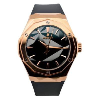 HUBLOT CLASSIC FUSION ORLINSKI 40 ROSE GOLD BLACK DIAL AUTOMATIC REF: 550.OS.1800.RX.ORL19