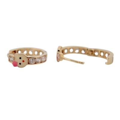 CERCEI AUR GALBEN 14K_125473