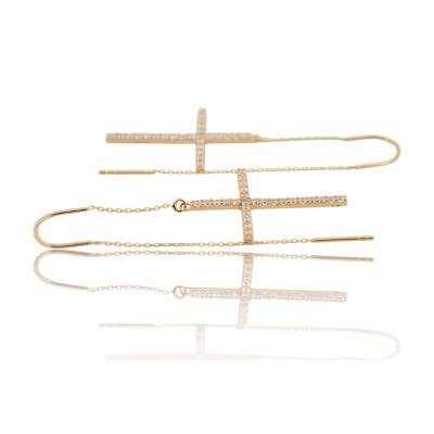 CERCEI AUR GALBEN 14K_125316