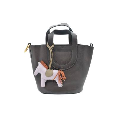 HERMES IN-THE-LOOP 18 CLEMENCE LEATHER HANDBAG
