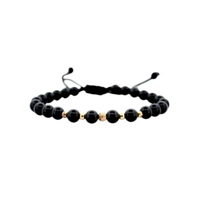 BRATARA PE SNUR CU AUR GALBEN 14K_125402