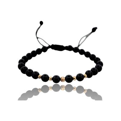 BRATARA PE SNUR CU AUR GALBEN 14K_125402