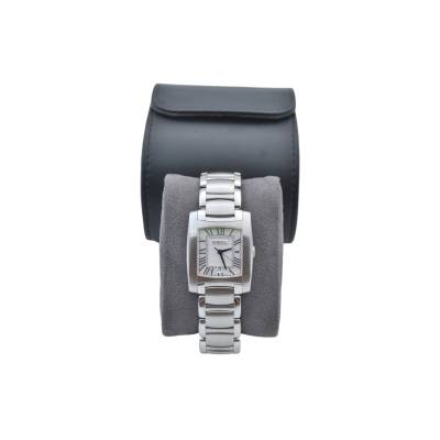 EBEL BRASILIA 36MM STAINLESS STEEL SILVER ROMAN DIAL QUARTZ REF: E9257M31