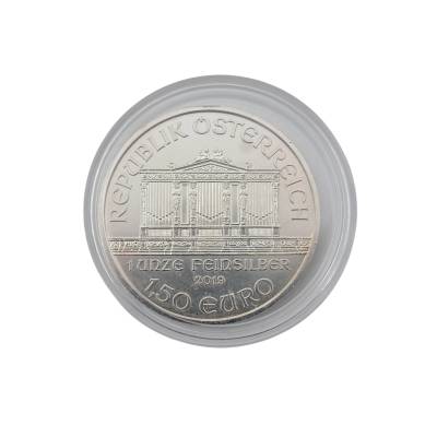 MONEDA DE ARGINT 1 OZ PURITATE 999.9 REPUBLIK OSTERREICH ORCHESTRA FILARMONICA DIN VIENA 2019_137438