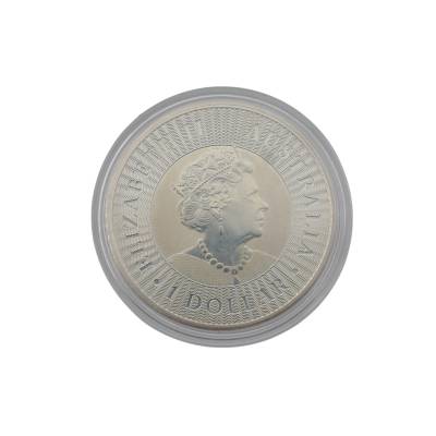 MONEDA DE ARGINT 1 OZ PURITATE 999.9 ELIZABETH II 1 DOLLAR CANGUR AUSTRALIAN_137452