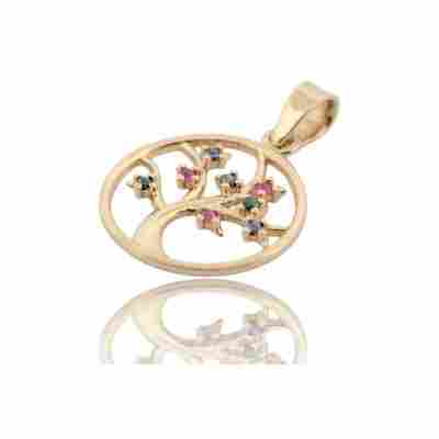 PANDANT AUR GALBEN 14K_125111