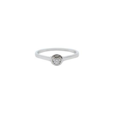 INEL DIN AUR ALB 14K CU DIAMANT NATURAL