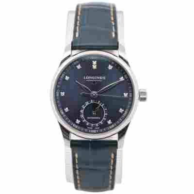LONGINES MASTER COLLECTION 34MM STEEL BLUE BOX+PAPERS 2024 REF: L2.409.4.97.0