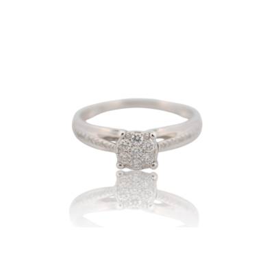 INEL DIN AUR ALB 18K CU DIAMANTE NATURALE_119469