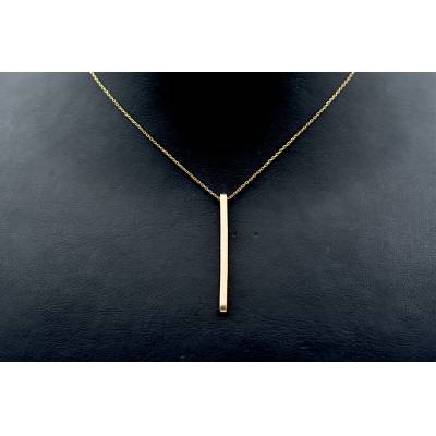 LANT SI PANDANT LUNG DIN AUR GALBEN 14K_124780