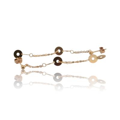 CERCEI LUNGI AUR GALBEN 18K_120023