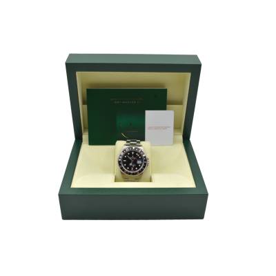 ROLEX GMT-MASTER II 40MM STAINLESS STEEL BLACK OYSTER AUTOMATIC 2006 REF: 16710T