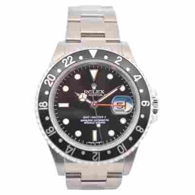 ROLEX GMT-MASTER II 40MM STAINLESS STEEL BLACK OYSTER AUTOMATIC 2006 REF: 16710T