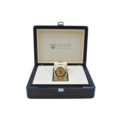 ROLEX DAYTONA COSMOGRAPH 40 YELLOW GOLD&STEEL CHAMPAGNE DIAL REF: 116503