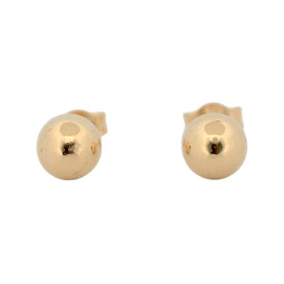 CERCEI STUD DIN AUR GALBEN 14K_125646