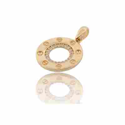 PANDANT AUR GALBEN 14K_126255