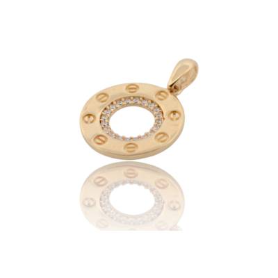 PANDANT AUR GALBEN 14K_126255