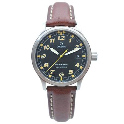 OMEGA DYNAMIC 36 BLACK DIAL STAINLESS STEEL AUTOMATIC REF: 166.0310