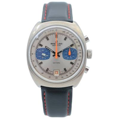 BREITLING DATORA 35 SILVER DIAL STAINLESS STEEL MANUAL WINDING VINTAGE REF: 2018 