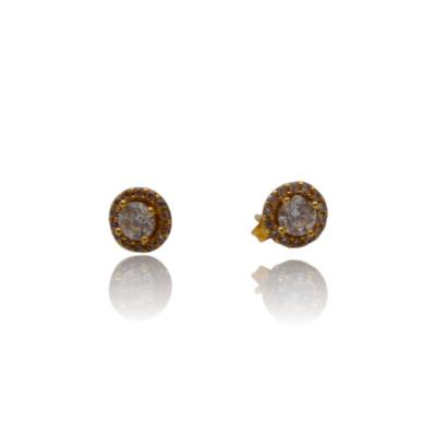 CERCEI DIN AUR GALBEN 14K