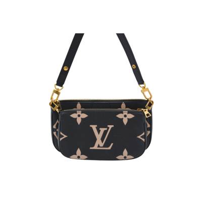 LOUIS VUITTON MULTI POCHETTE ACCESSOIRES MONOGRAM EMPREINTE