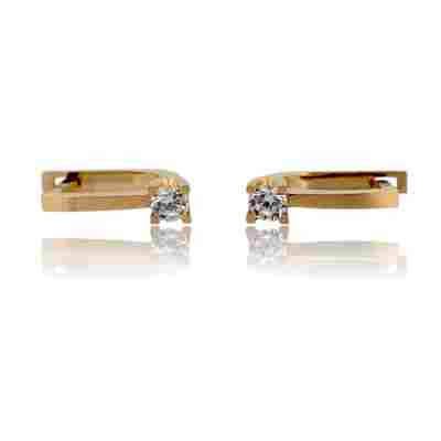 CERCEI AUR GALBEN 14K_126322
